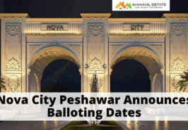 Nova City Peshawar Balloting Cover