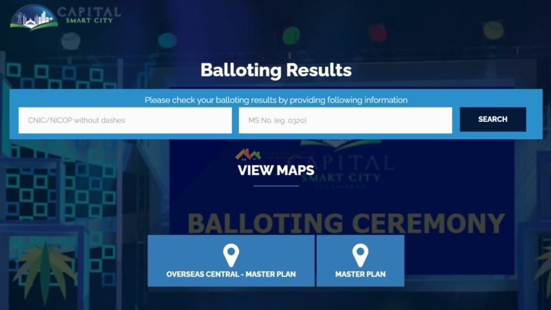 Capital Smart City Overseas Central Balloting Results