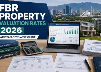FBR Property Valuation Rates in Pakistan 2026: Latest City-Wise Rates & PDF Downloads