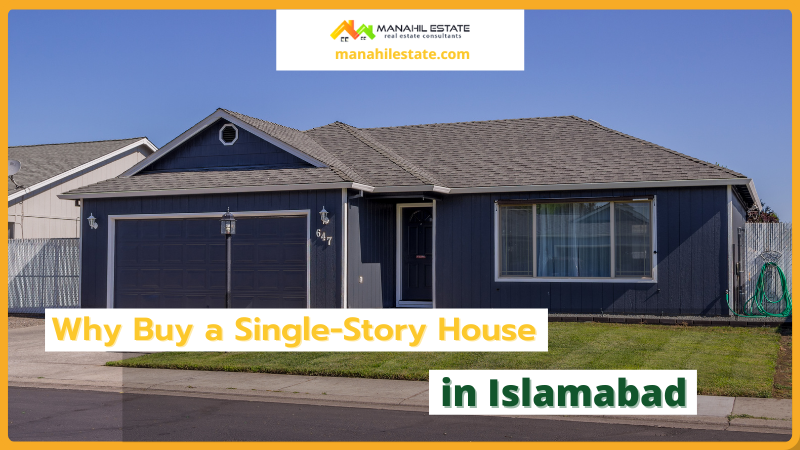 Single-story house in Islamabad Banner