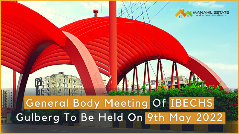 IBECHS general body meeting Banner