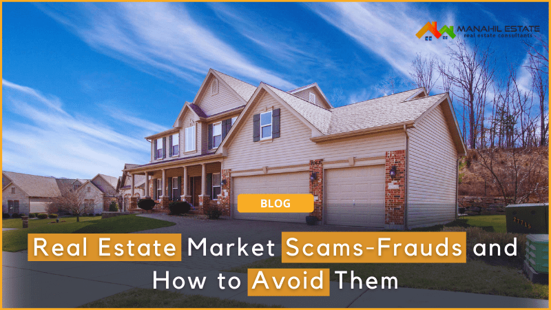 Real Estate Market Scams-Frauds Banner