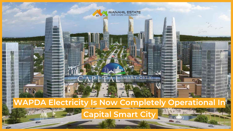 Capital Smart City WAPDA Electricity Banner