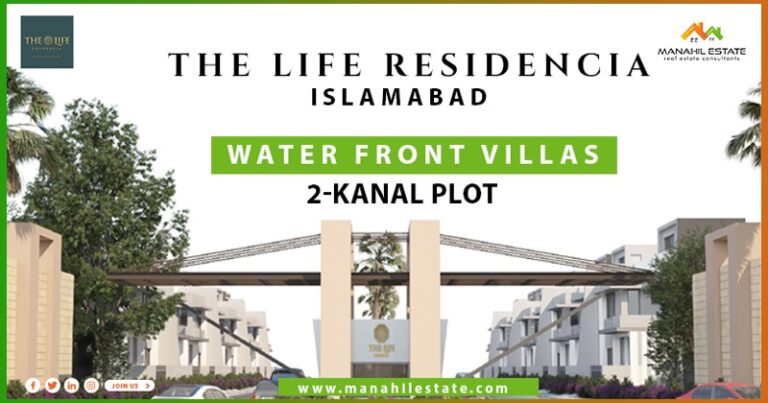 The Life Residencia 2 Kanal Waterfront Villa Plots