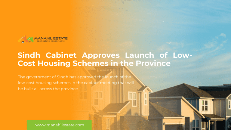Sindh Cabinet Approves Launch of Low-Cost Housing Schemes in the Province