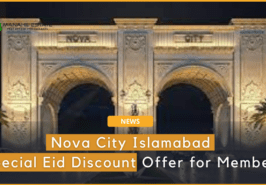 Nova City Islamabad Eid Discount offer News Banner