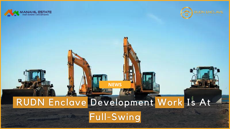RUDN Enclave Development Work Update Banner
