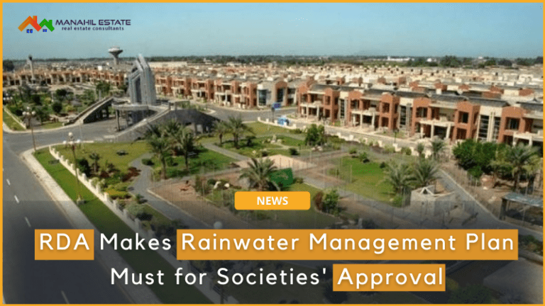 RDA Makes Rainwater Management Plan Must for Societies’ Approval