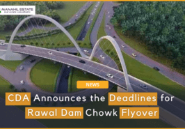 Rawal Dam Chowk Flyover Banner