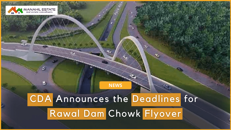 Rawal Dam Chowk Flyover Banner