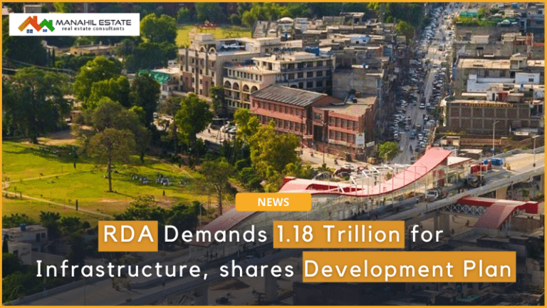 RDA Demands 1.18 Trillion for Infrastructure, shares development plan