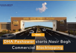 DHA Peshawar Nasir Bagh Commercial Blacktopping