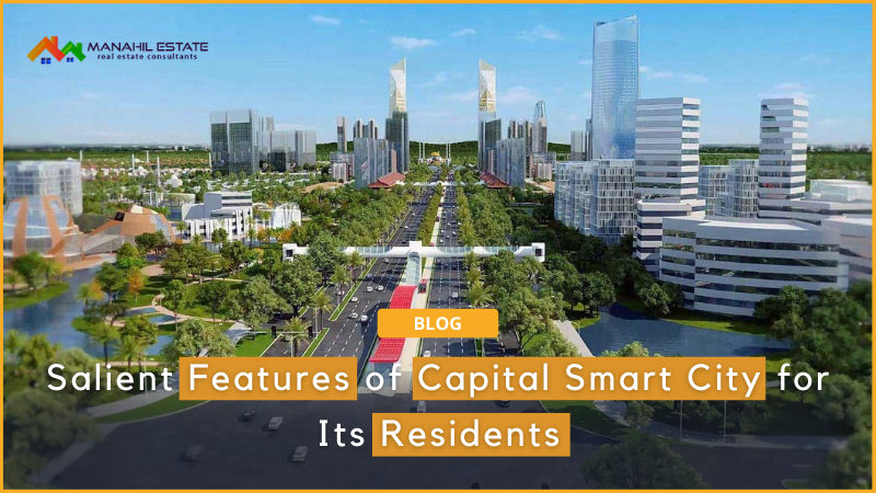Salient Features of Capital Smart City Banner