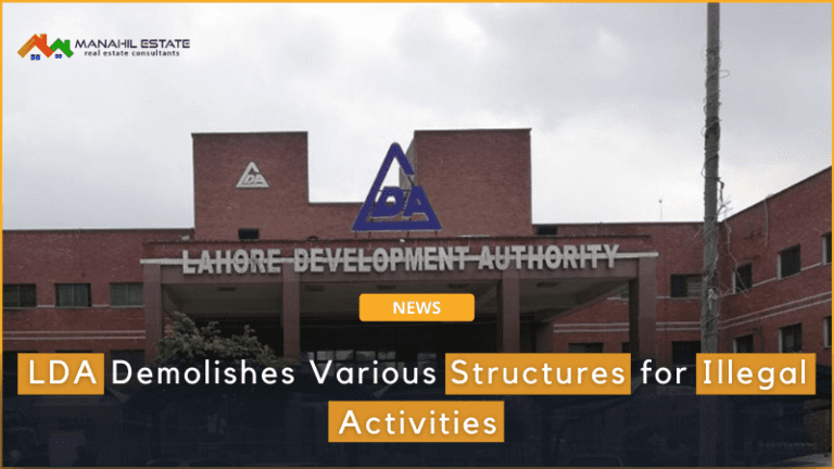 LDA Demolishes Various Structures for Illegal Activities