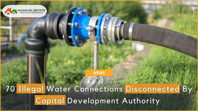 CDA Disconnected Illegal Water Connections Banner