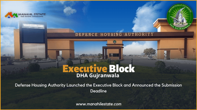 DHA Gujranwala Executive Block Banner