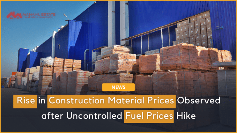 Rise in Construction Material Prices Observed after Uncontrolled Fuel Prices Hike