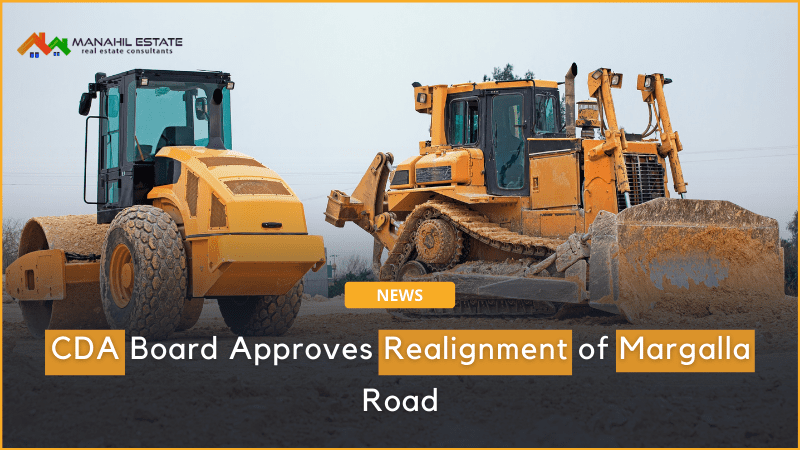 Realignment of Margalla Road Banner