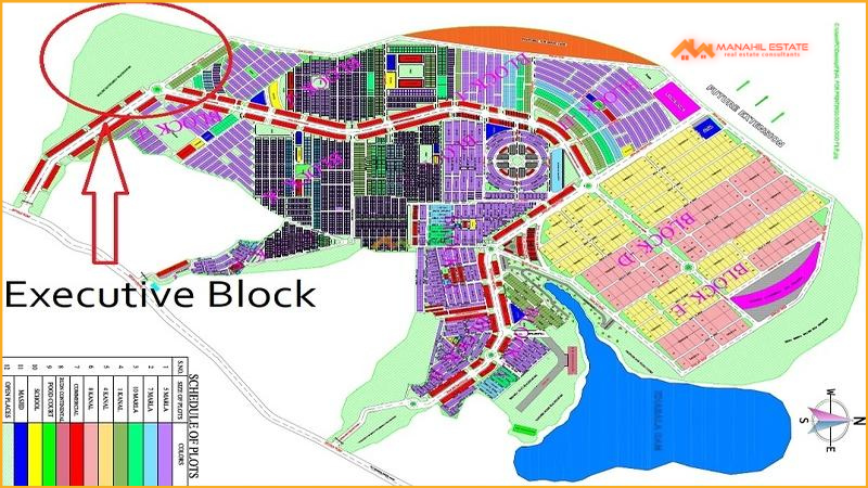 Rudn Enclave Executive Block Location Map