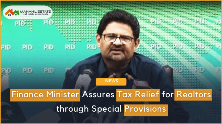 Finance Minister Assures Tax Relief for Realtors through Special Provisions