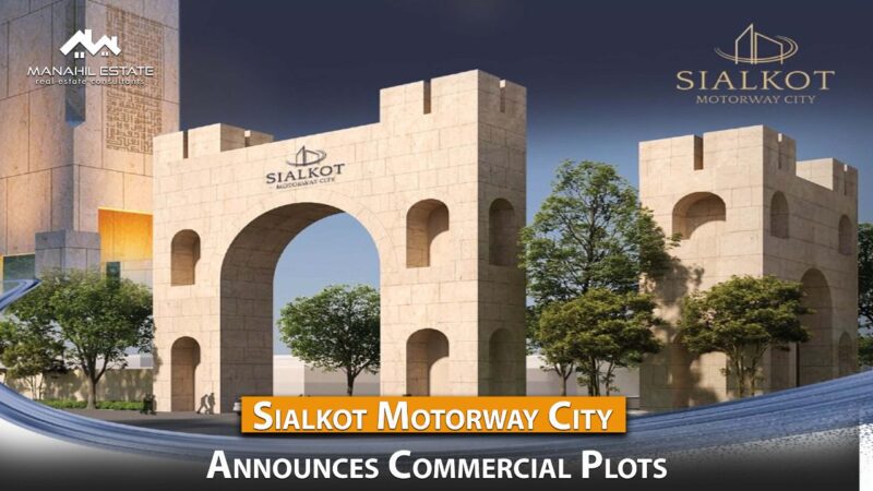 Sialkot Motorway Commercial plots Banner