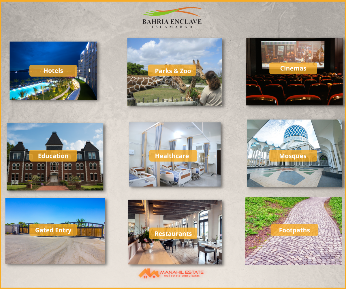 Bahria Enclave Amenities