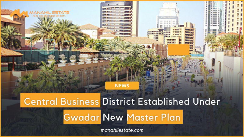 Central Business District Gwadar News Banner
