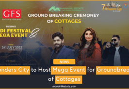 Groundbreaking of 7 Wonders City Cottages Banner