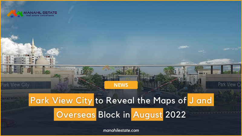 Park View City J and Overseas Block maps Banner