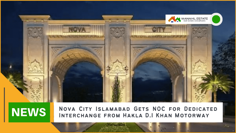 Nova City Islamabad Interchange Banner