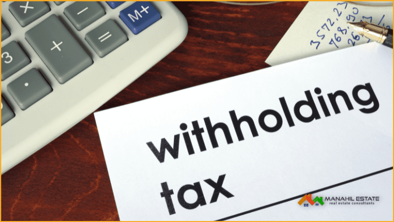 property Tax in Pakistan, Withholding Tax