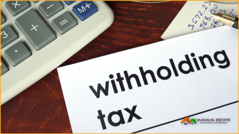 property Tax in Pakistan, Withholding Tax