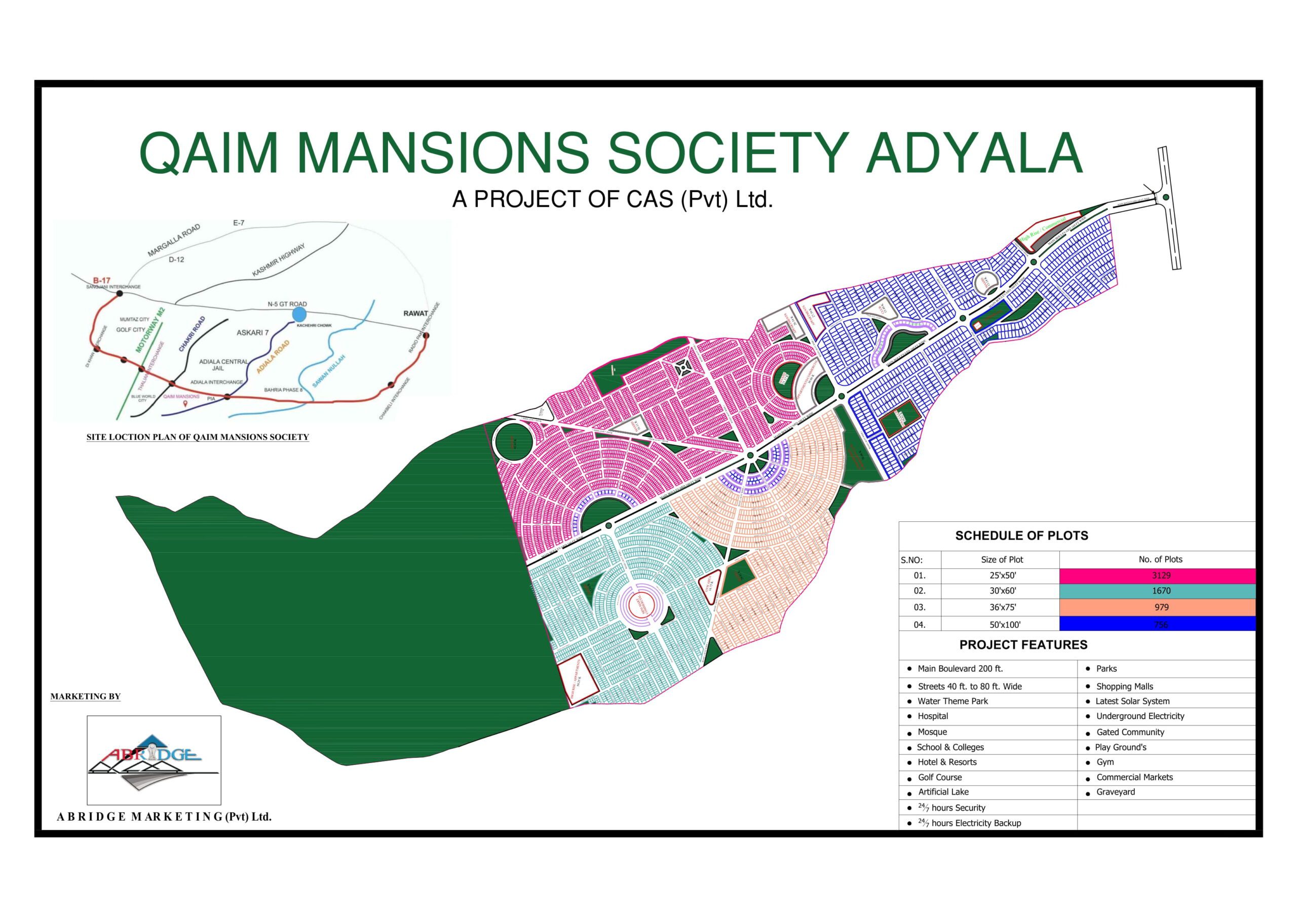 Qaim Mansions Society Master Plan