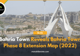 Bahria Town Phase 8 extension map