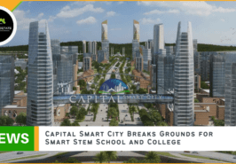groundbreaking ceremony of Smart Stem School and College