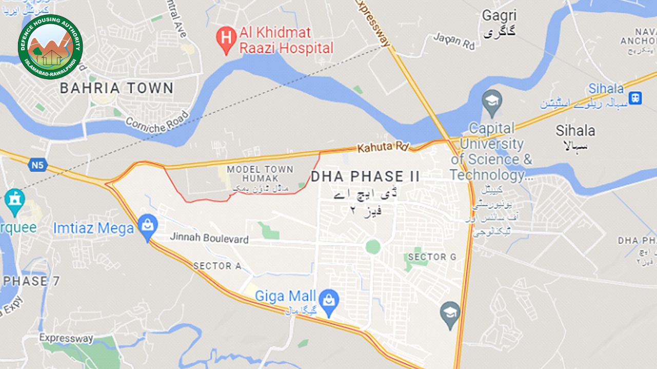 DHA Phase 2 Location