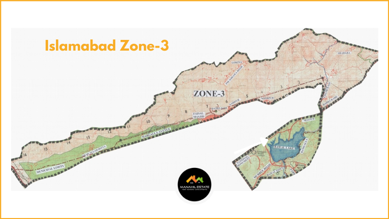 Illegal Housing Societies in Islamabad 2022, Zone-3