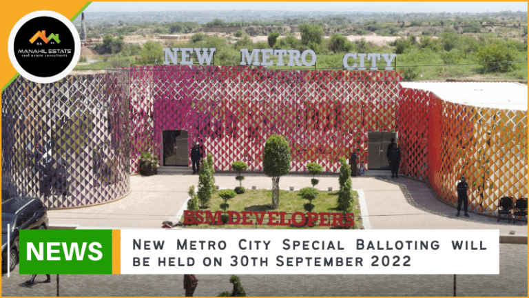 New Metro City Special Balloting will be held on 30th September 2022