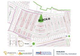 Park View B Block Map