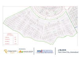Park View J Block Map