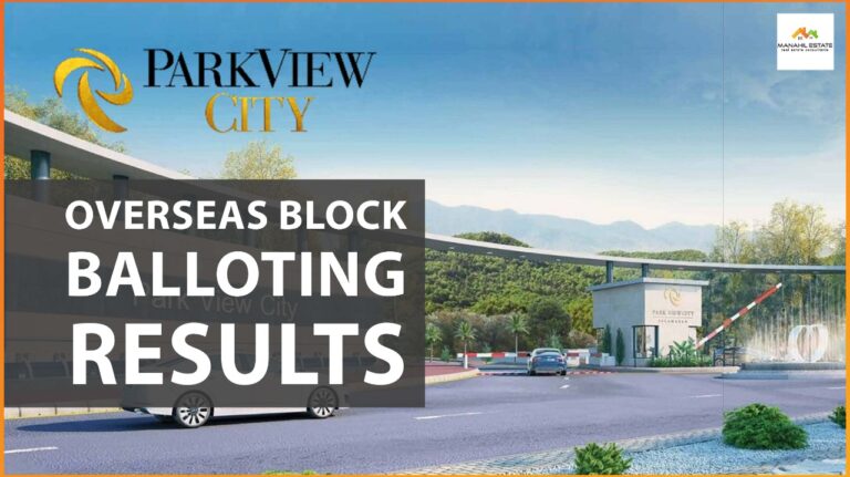 Park View City Islamabad Overseas Block Balloting Results