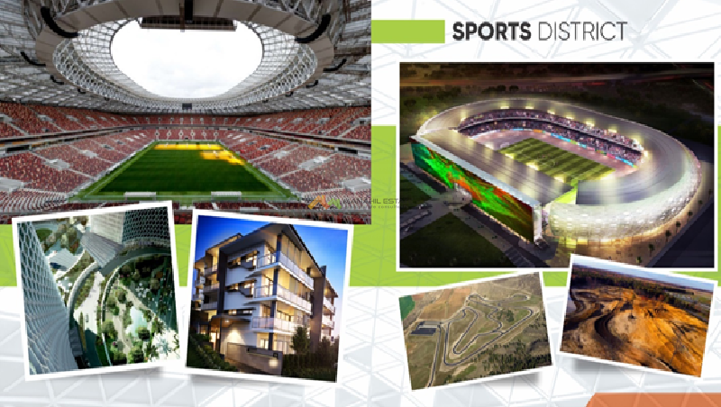 Capital Smart City districts, Sports District