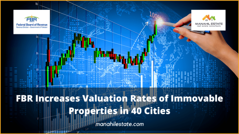 FBR Increases Valuation Rates of Immovable Properties in 40 Cities