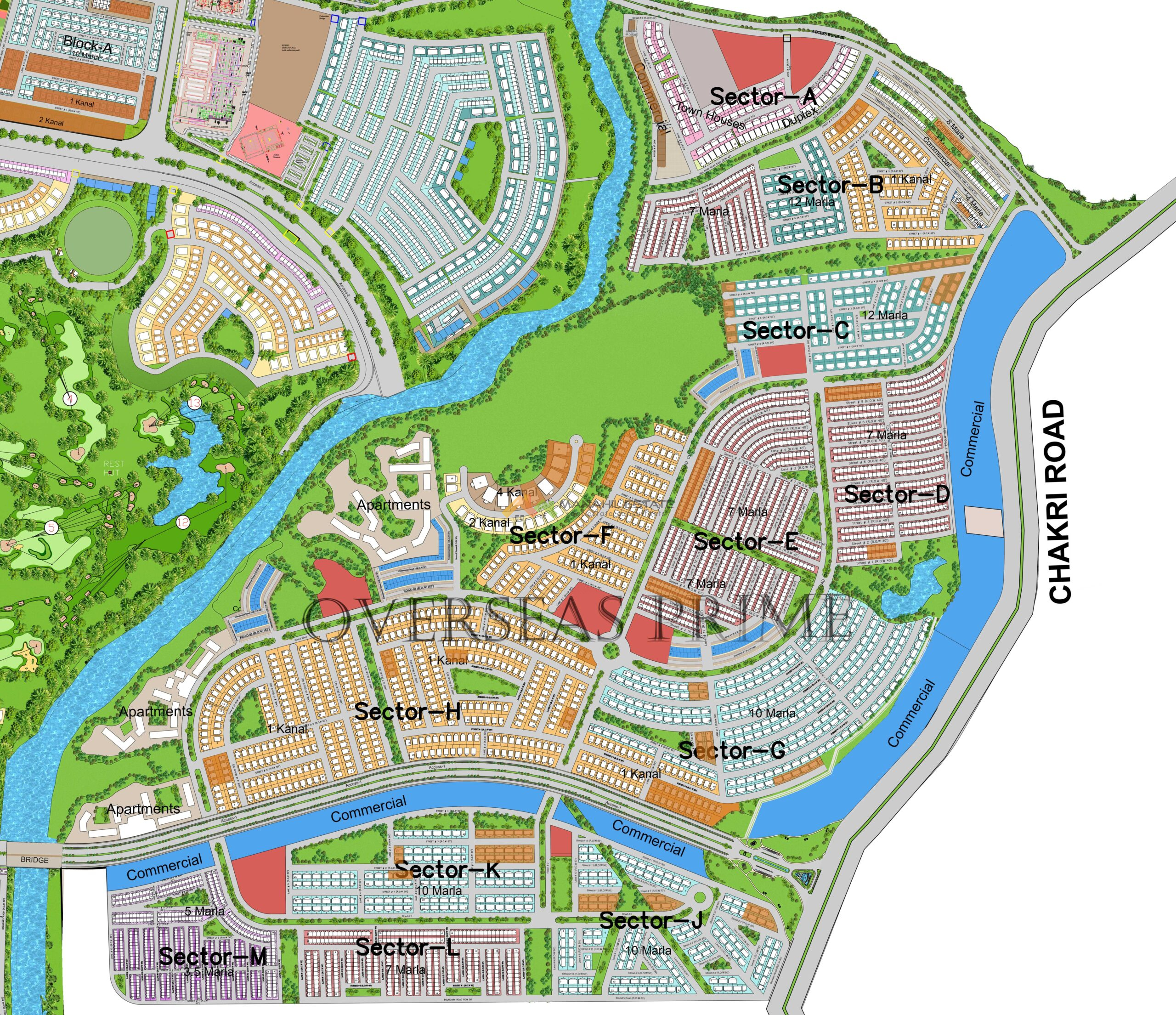 Master Plan Map