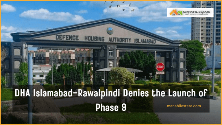 DHA Islamabad-Rawalpindi Denies the Launch of Phase 9