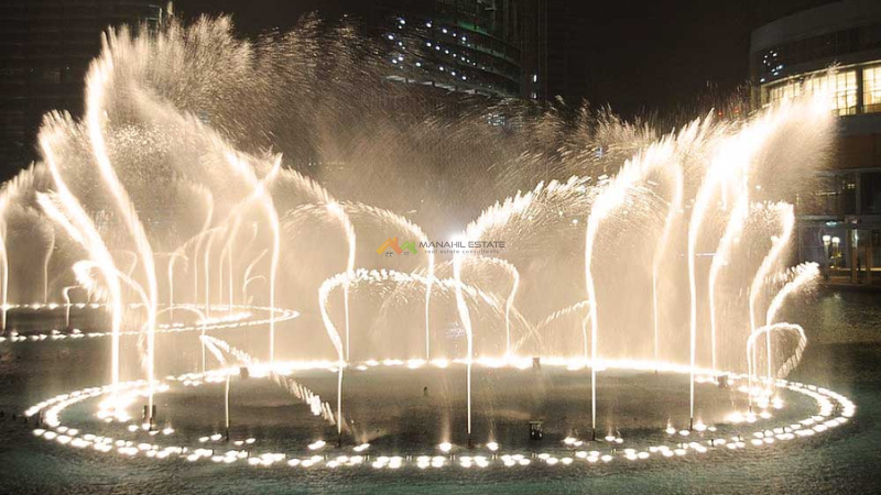 Features of New City Paradise, Dancing Fountains