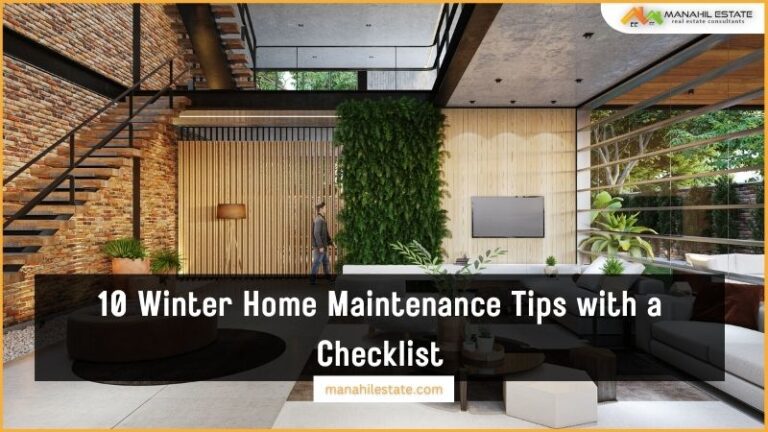 10 Winter Home Maintenance Tips with a Checklist