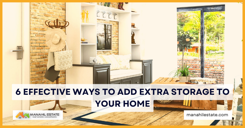 6 Effective Ways to Add Extra Storage to Your Home