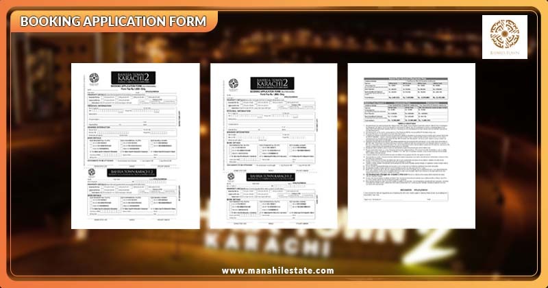 Bahria Town Karachi 2 Booking and Application Form