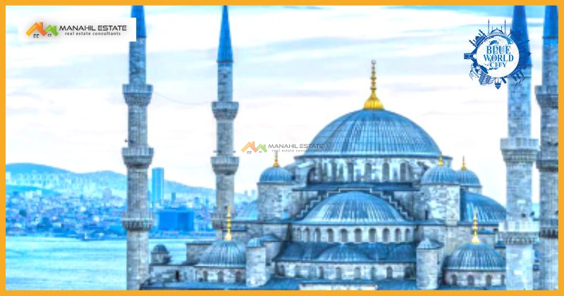Blue World City Islamabad Blue Mosque